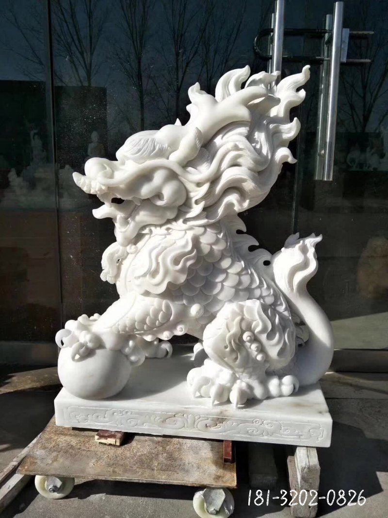 麒麟动物石雕 (4)