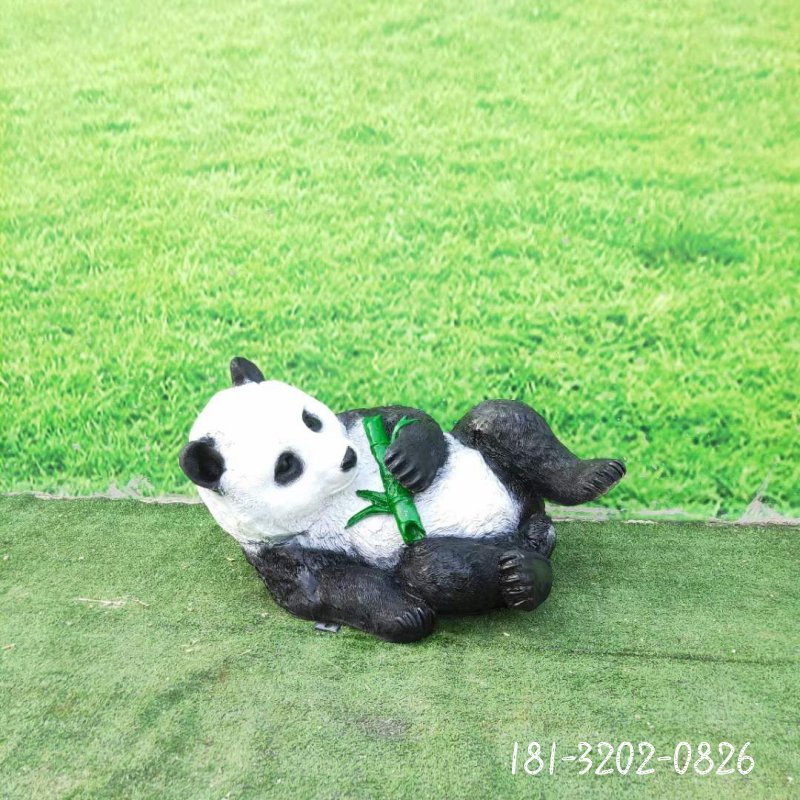 熊猫动物石雕 (7)