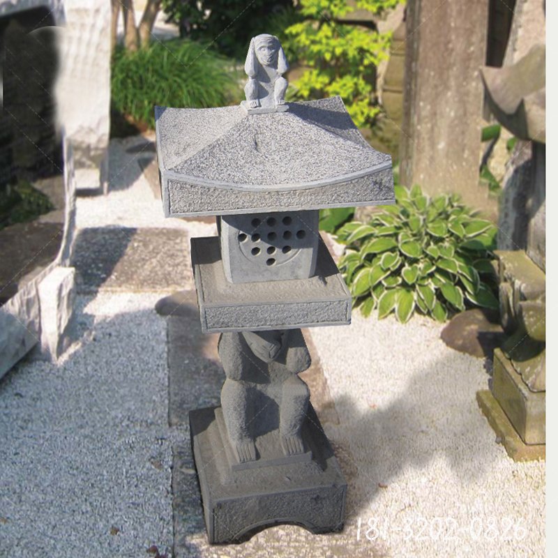 仿古石灯,大理石灯雕塑