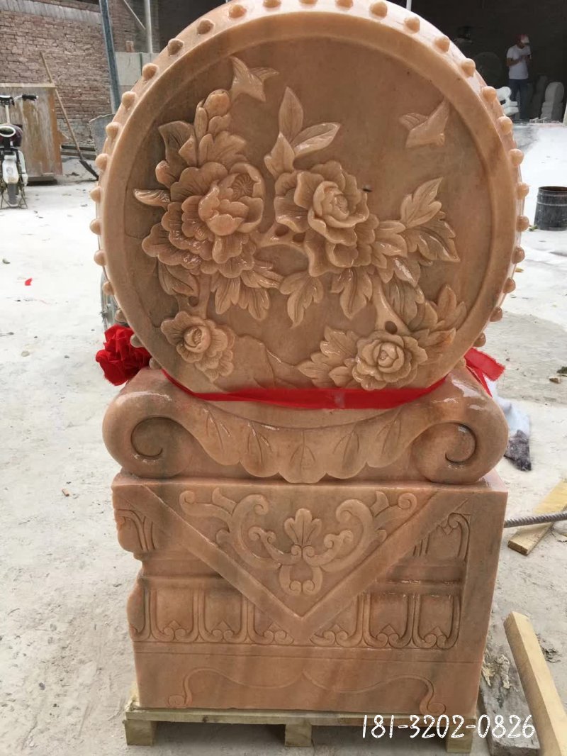 抱鼓石景观石雕 (41)