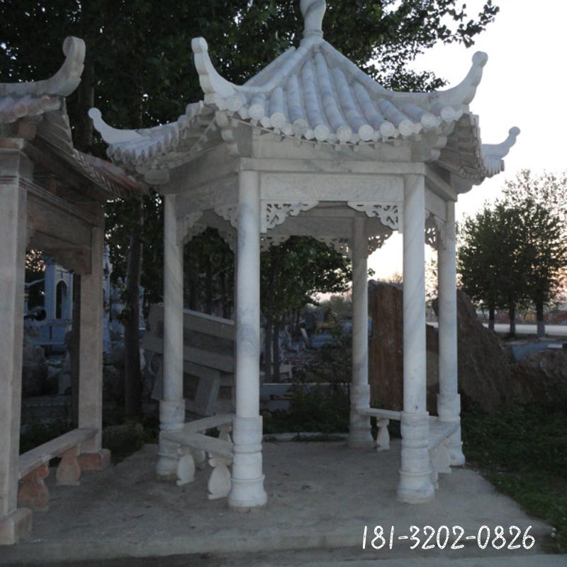 ，单层石凉亭 (45)