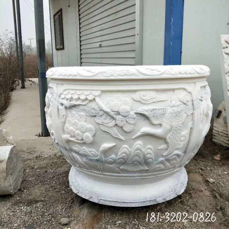 水缸景观石雕 (1)