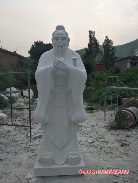 先师孔子石雕