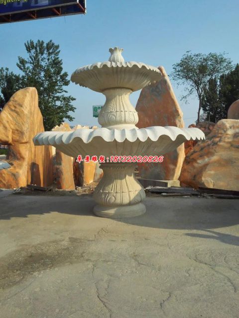 石雕公园大大型喷泉
