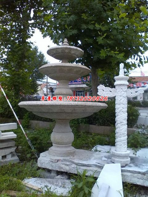 石雕户外景观喷泉