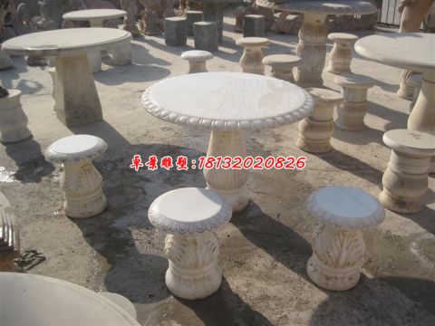 户外休闲景观石桌