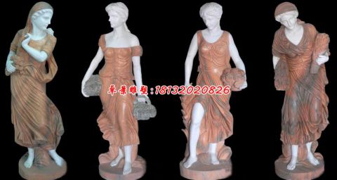 西方人物石雕