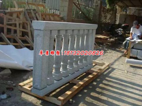 公园石栏杆雕塑