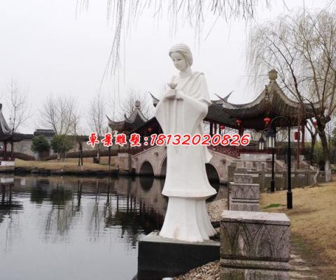 石雕西方园林人物