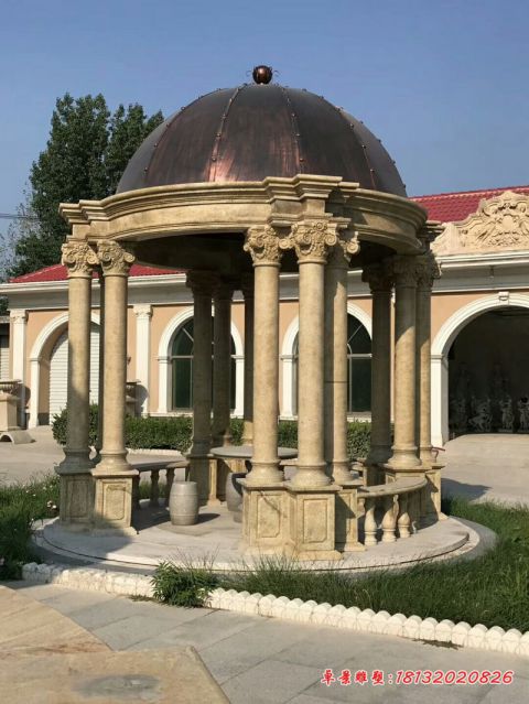 欧式别墅凉亭石雕