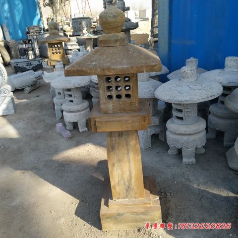 公园仿古照明石灯笼