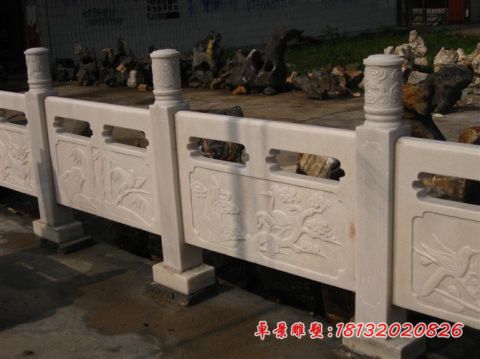 景区栏板石雕