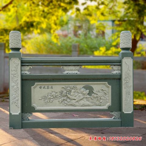 园林花岗岩栏板石雕