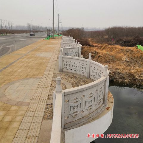 城市河道石雕栏板