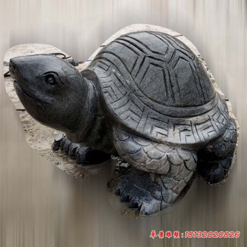 青石乌龟动物石雕