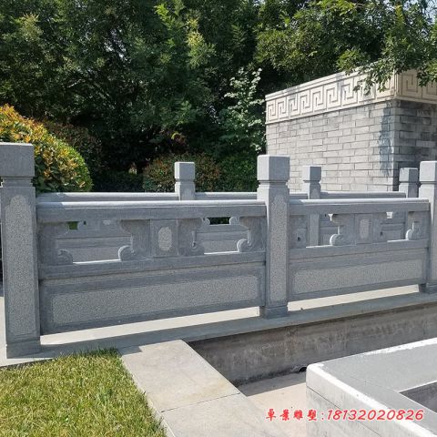 园林大理石栏板石雕