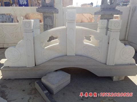 汉白玉园林小桥石雕