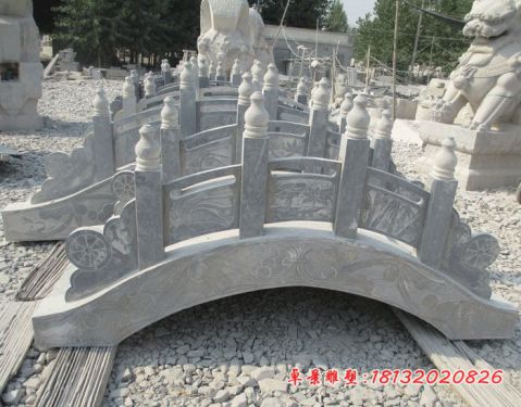 公园青石桥石雕