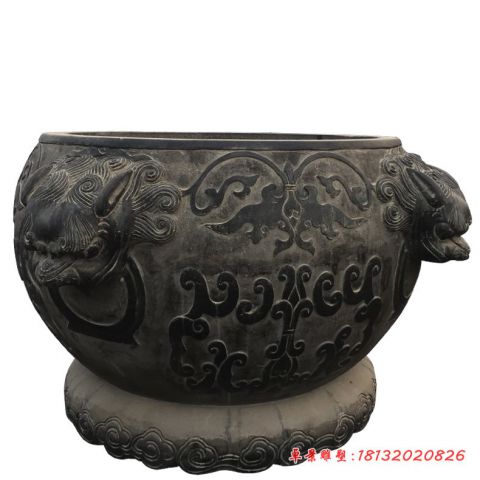 庭院仿古水缸石雕