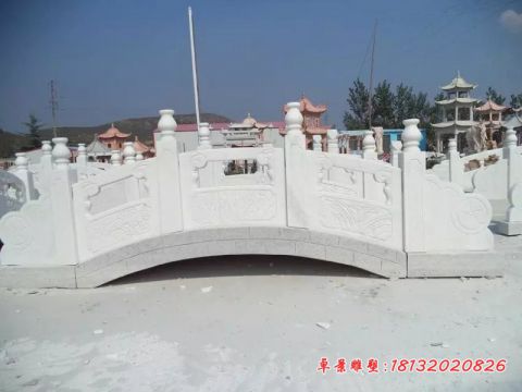 汉白玉公园小桥雕塑