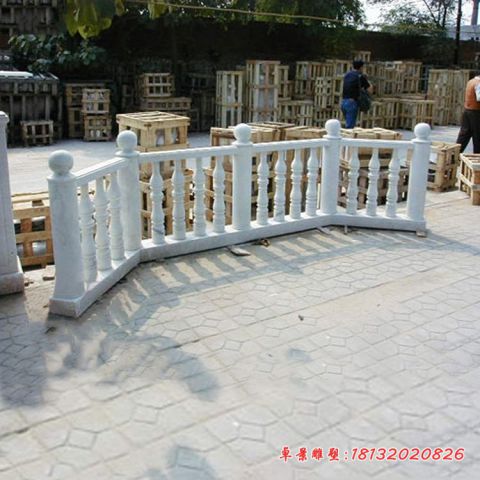 欧式汉白玉石栏杆