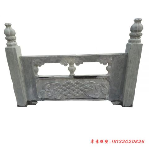 青石仿古石雕栏板