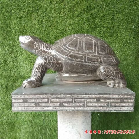 青石仿古动物乌龟石雕