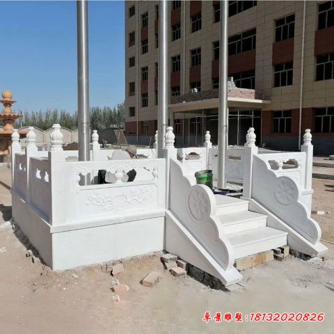 校园企业升旗台石雕