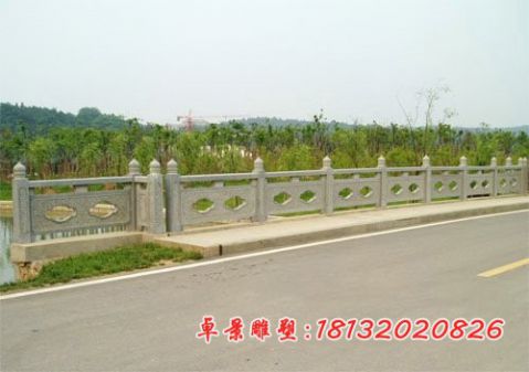 园林大理石桥梁栏板石雕