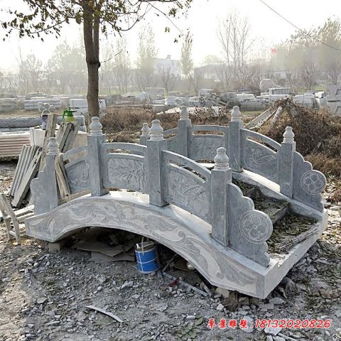 园林青石仿古石雕桥