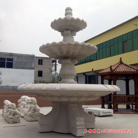 公园景观大理石喷泉石雕