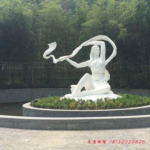 古代名人嫘祖石雕