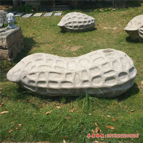 公园景观大理石花生石雕