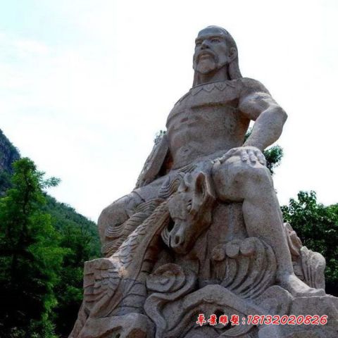 景区大型伏羲石雕