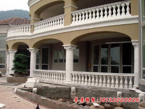 别墅欧式栏杆石雕