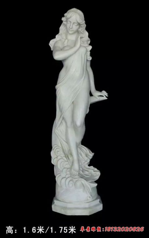 小区汉白玉西方人物