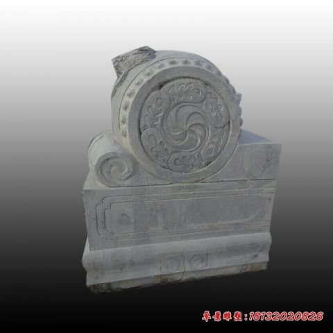 庭院仿古门墩石雕