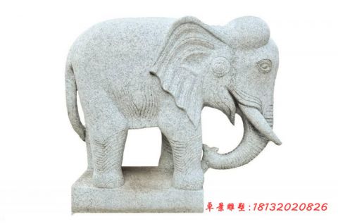 大理石公园大象石雕