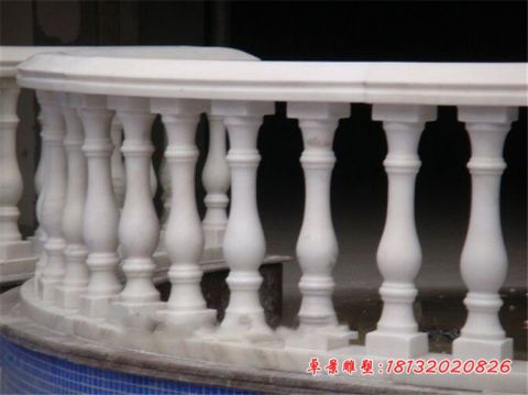 汉白玉别墅欧式栏杆石雕