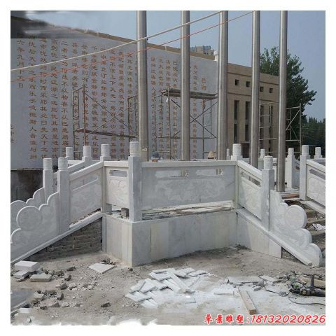 广场大理石升旗台