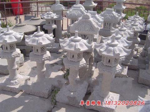 公园景观小型照明石灯