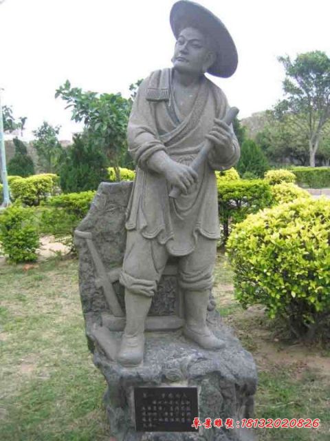公园人物大理石二十四孝石雕