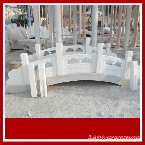 汉白玉小桥公园石雕