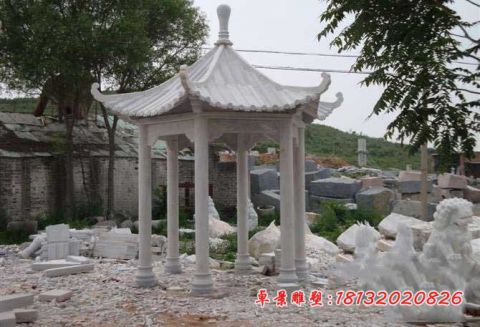 园林景观凉亭石雕