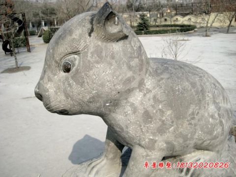 大理石十二生肖公园动物石雕