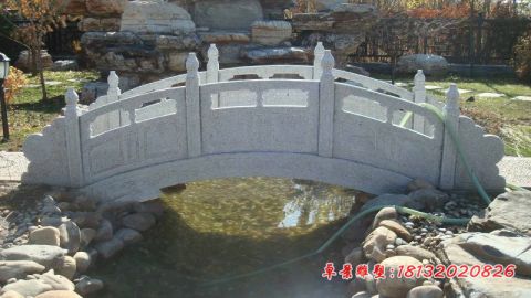 大理石公园小型石雕桥