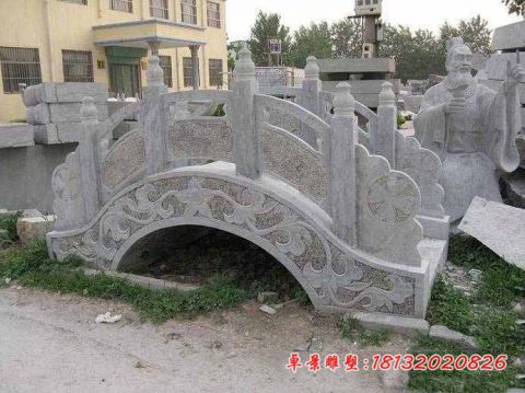 青石仿古公园小桥石雕