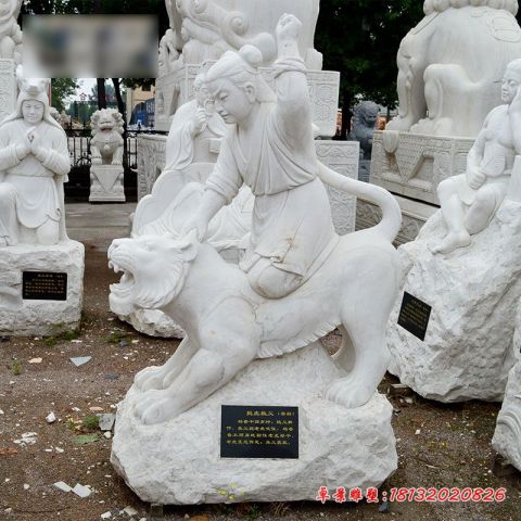 大理石古代二十四孝人物石雕