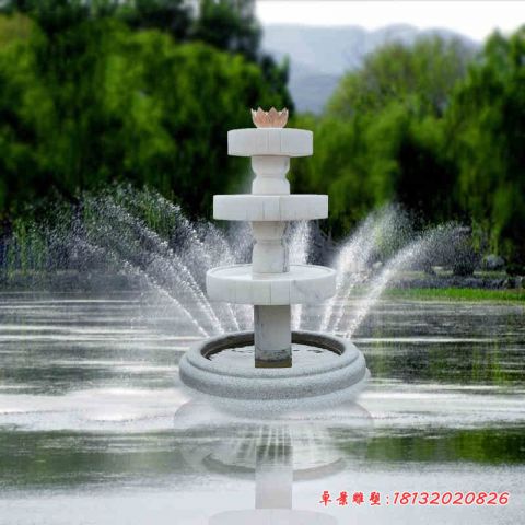 公园景观喷泉石雕