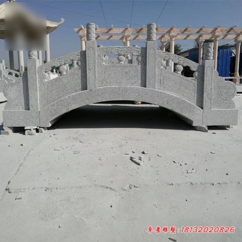 公园仿古小桥雕塑